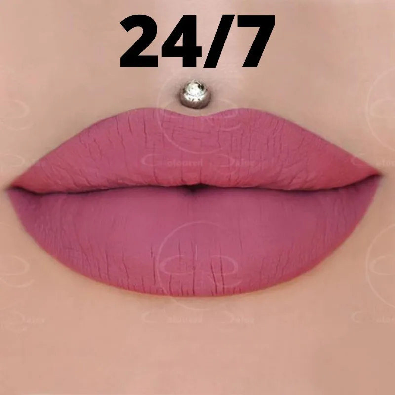 Coloured Raine Matte Lip Paint – 24Seven – 4g