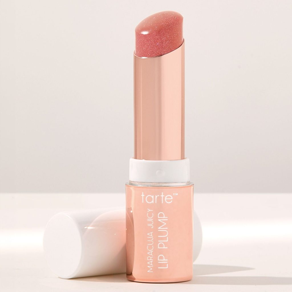 Tarte Maracuja Juicy Lip Plump Shimmer Glass Finish – Rose Shimmer Glass – Semple