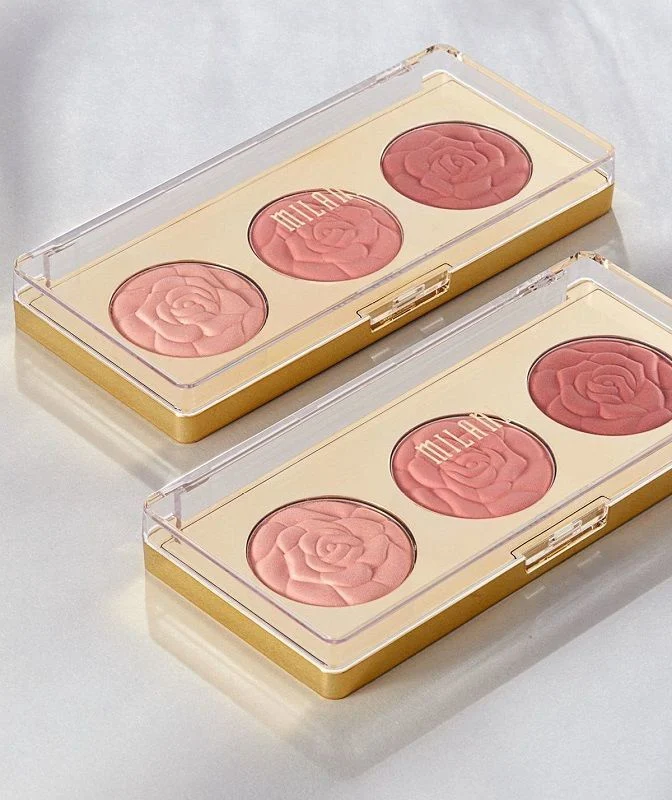 Milani ROSE BLUSH TRIO PALETTE 02 FLORAL FANTASY – 12G