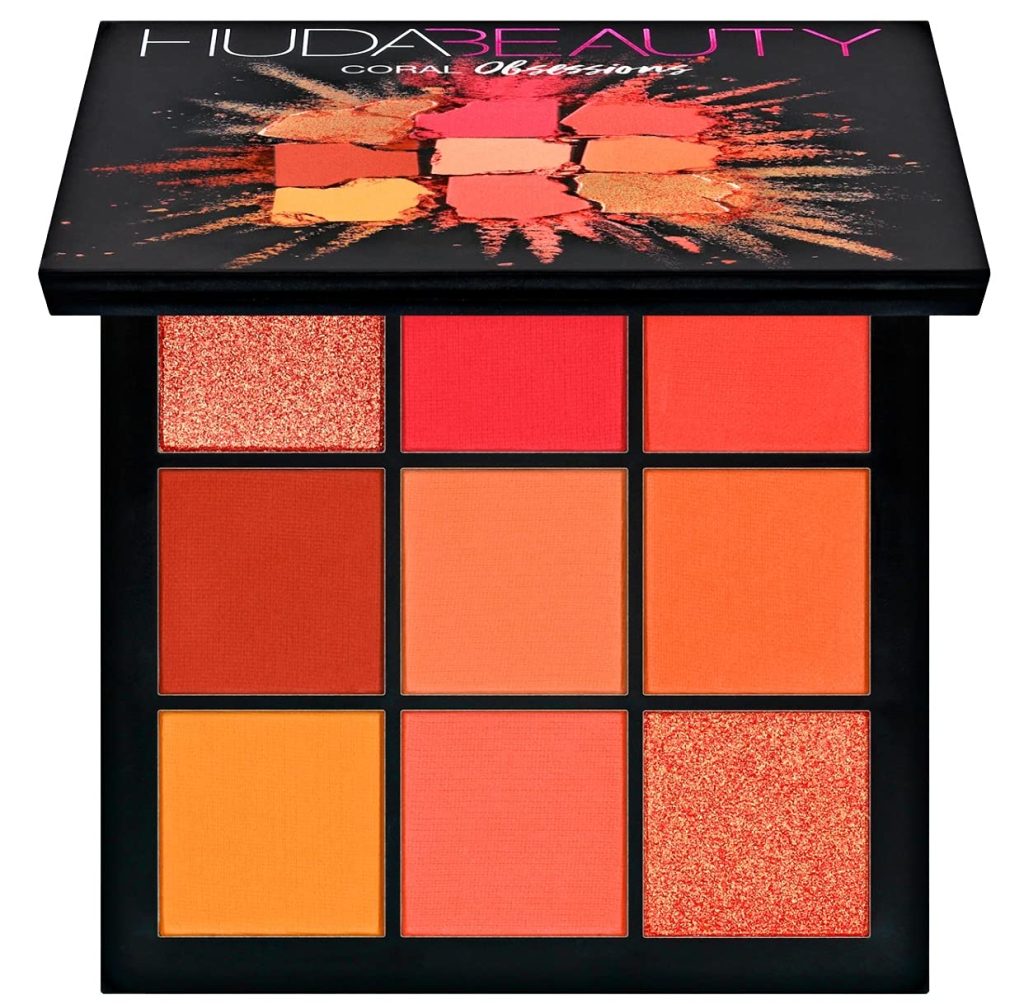 HudaBeauty Eyeshadow Palette – Coral – 9.9g