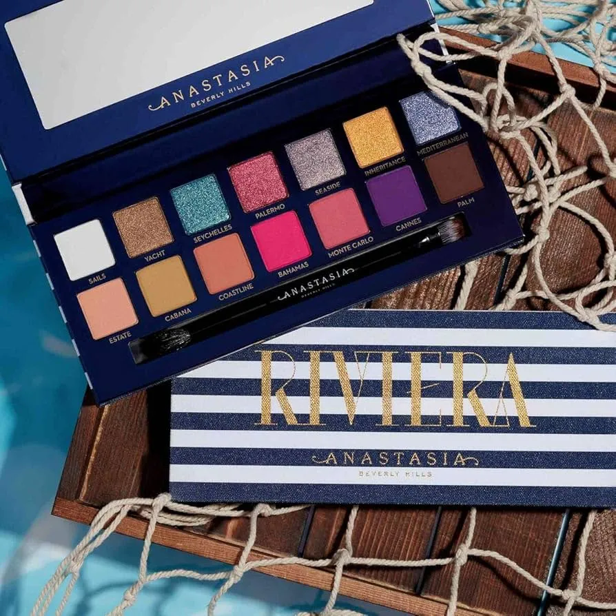 Anastasia Beverly Hills Eyeshadow & Pressed Pigment Palette – Riviera