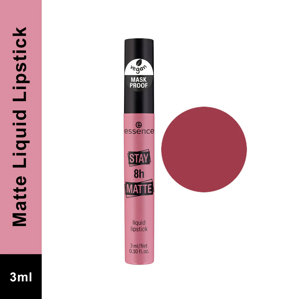 Essence Stay 8h Matte Liquid Lipstick – 05 Date proof – 3ml