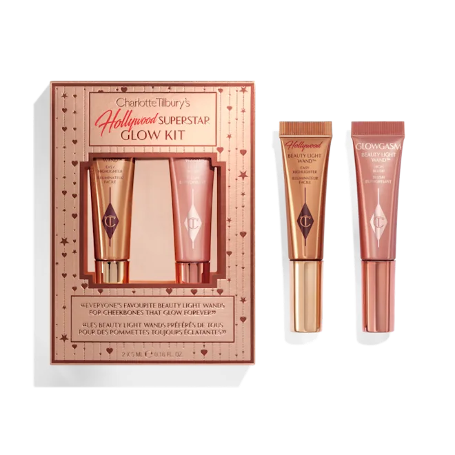 Charlotte Tilbury Charlotte’s Superstar Glow Kit (Beauty Light Wand) – Pillow Talk – 5ml