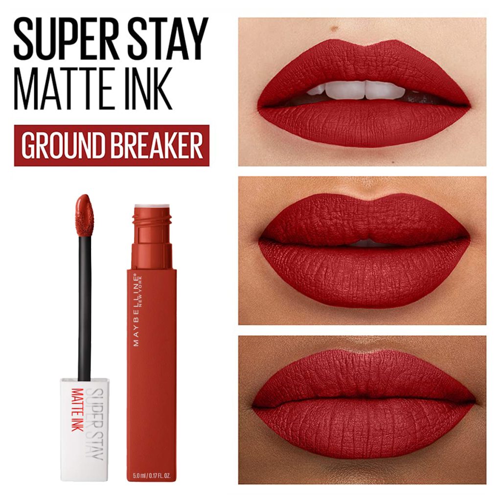 Maybelline  Super Stay Matte Ink Liquid Lipstick – 117 Ground-Breaker – 5ml