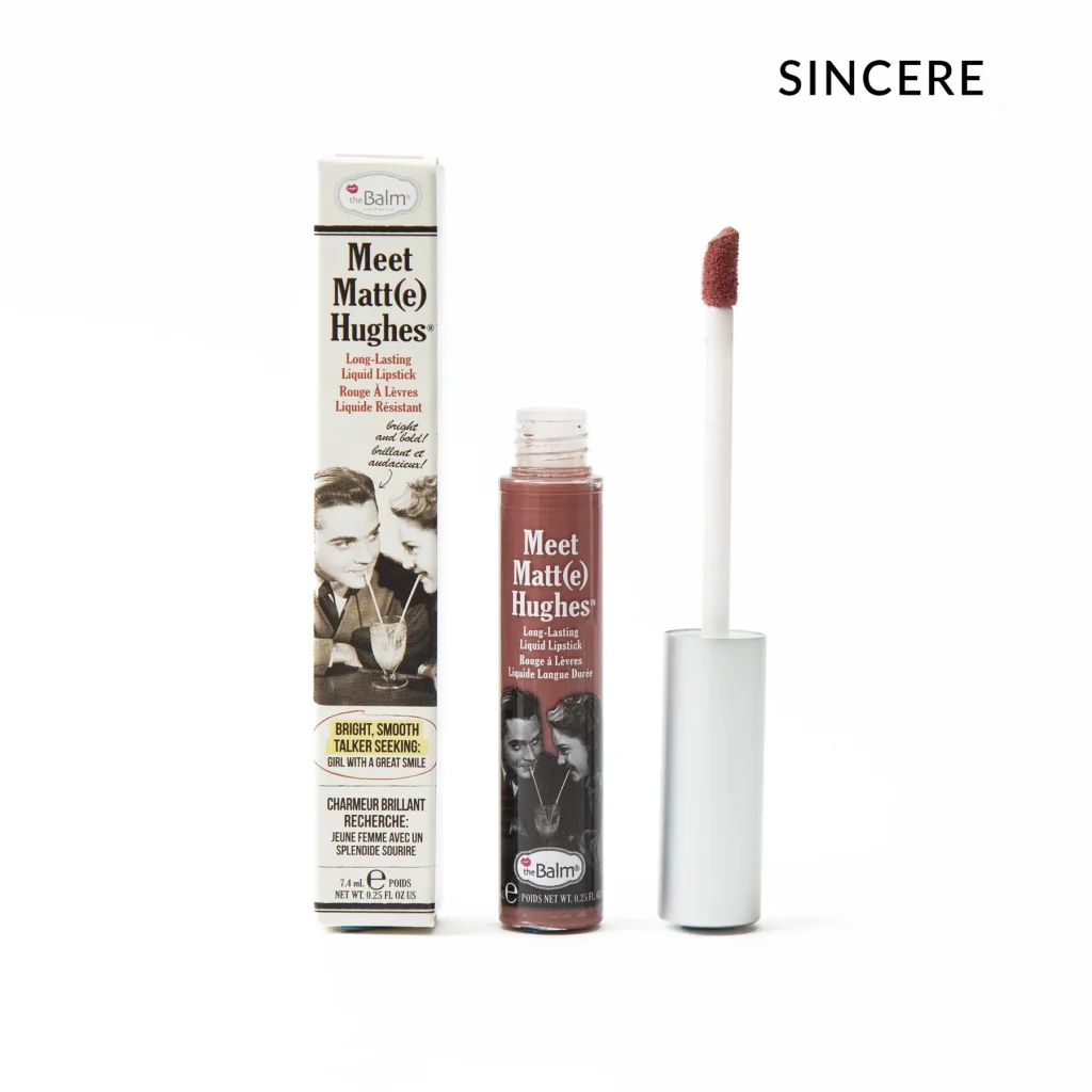 THE BALM COSMETICS Meet Matt(e) Hughes – Sincere – 7.4ml