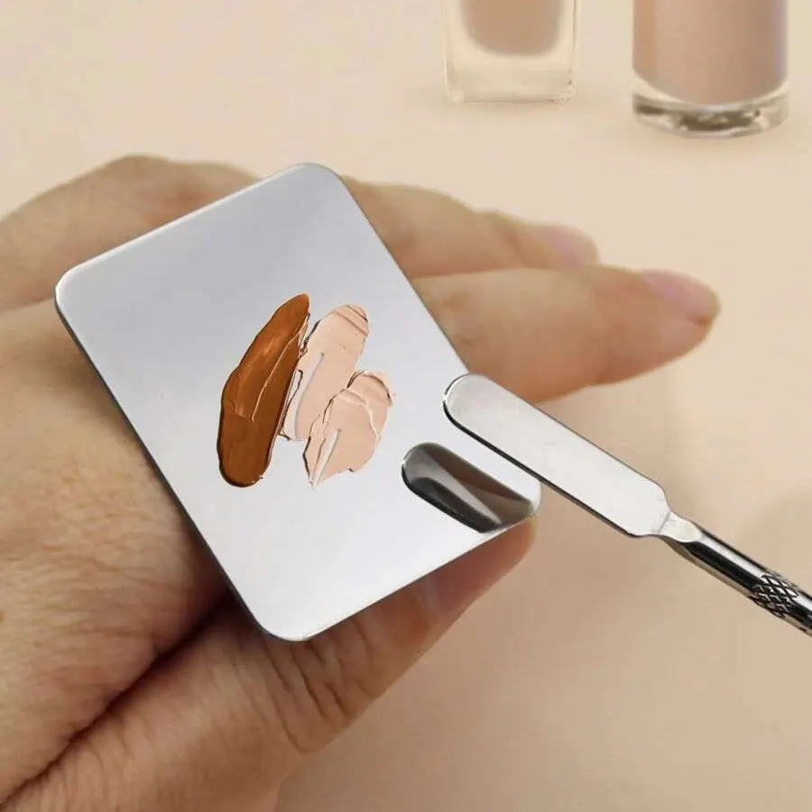 Shein Brand Rectangle Foundation Palette and Stick