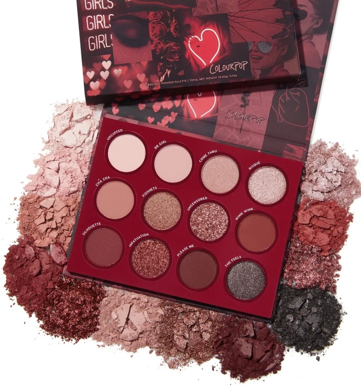 Colourpop Eyeshadow Palette Review & Swatches – All That – 14.20g