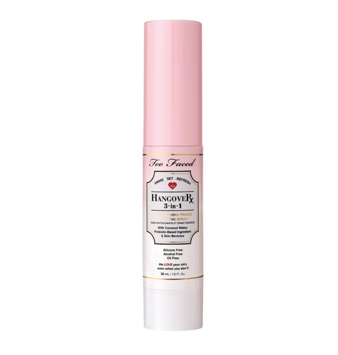 Too Faced Cosmetics Hangover 3-in-1 Replenishing Primer & Setting Spray – 30ml