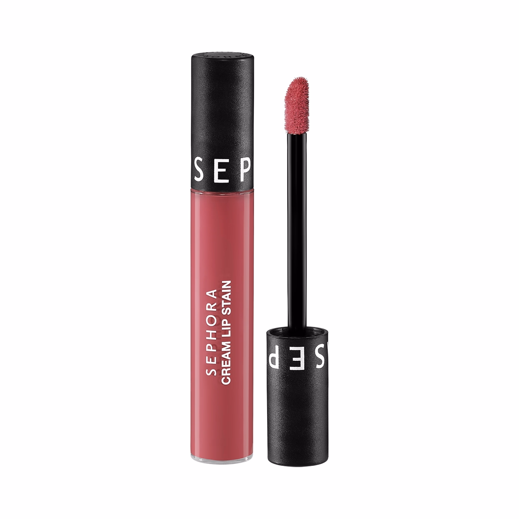 Sephora Cream Lip Stain 10HR Liquid Lipstick – Rose Instinct 124 – 5ml