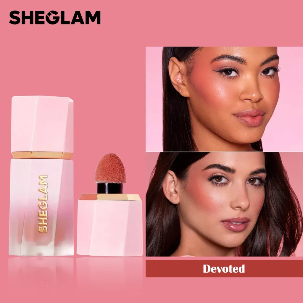 Shein Brand Sheglam Color Bloom Liquid Blush – Devoted – 5.2ml