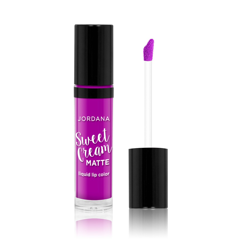 Jordana Cosmetics Sweet Cream Matte Liquid Lip – 26 -Currant Jam – 3g