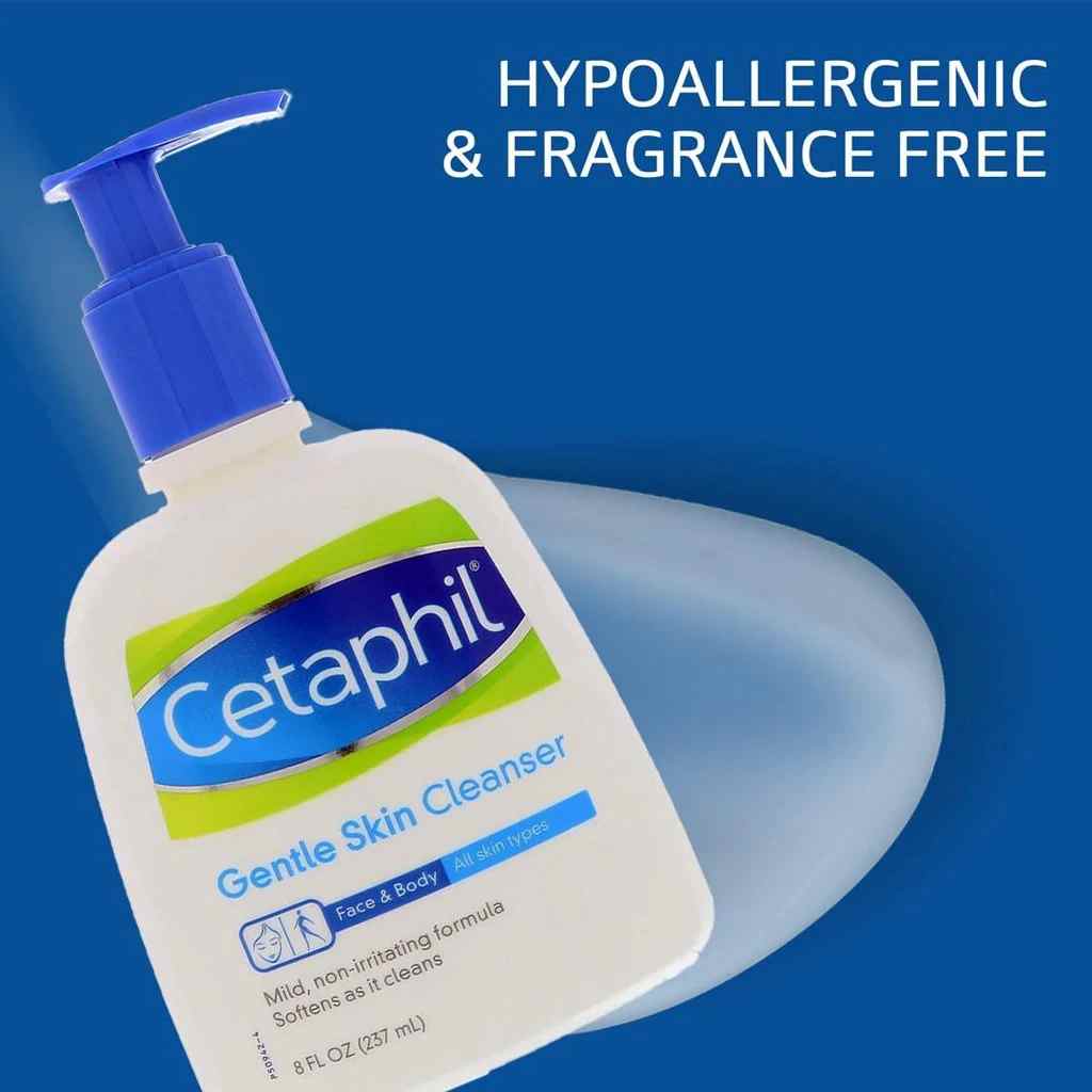 Cetaphil  GENTLE SKIN CLEANSER FACE & BODY – Dry & Sensitive Skin – 236ml
