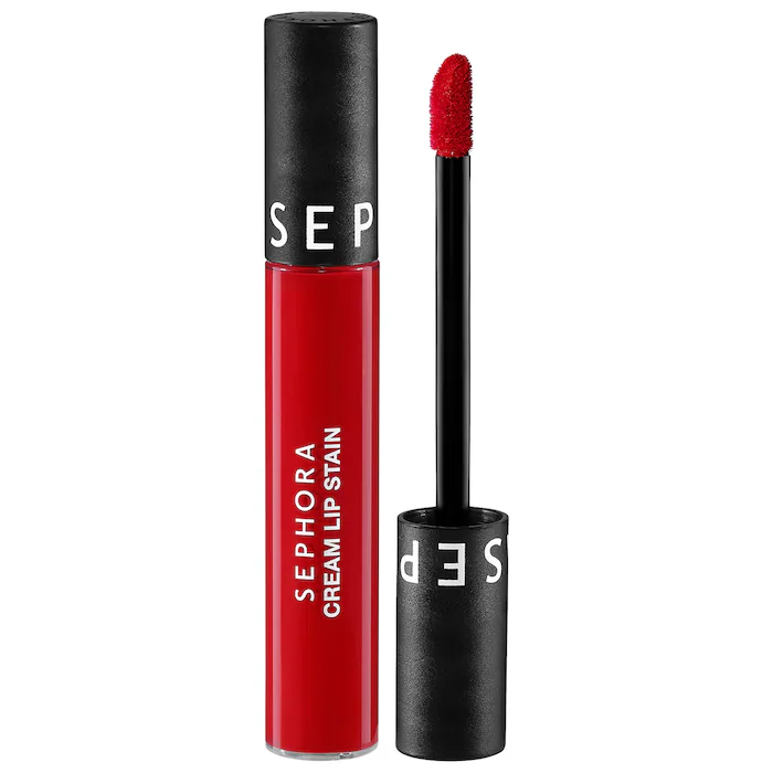 SEPHORA COLLECTION Cream Lip Stain Liquid Lipstick – 01. Classic Red – 5ml