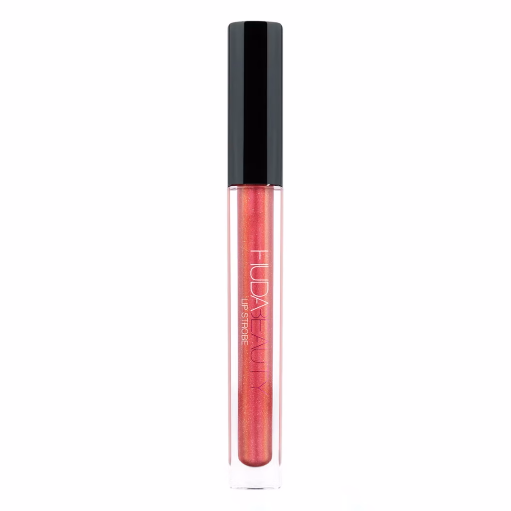 HudaBeauty Lip Strobe Metallic Lip Gloss – Saucy – 2ml