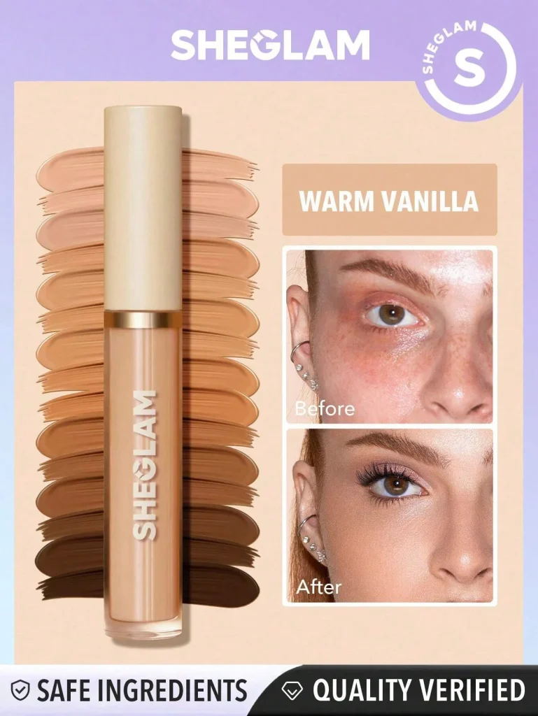 Sheglam Like Magic 12HR Full Coverage Concealer – 3.8g – Warm Vanilla