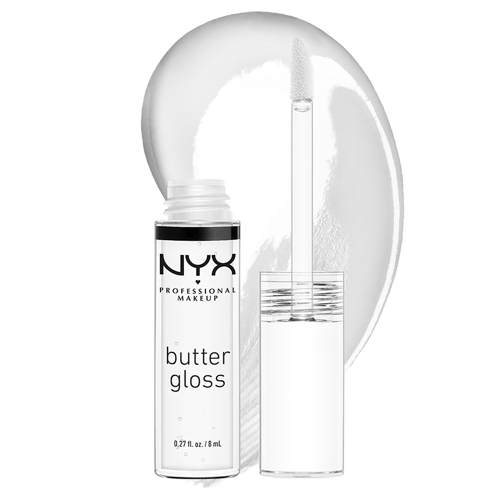 Nyx Butter Lip Gloss – Sugar Glass – 8ml