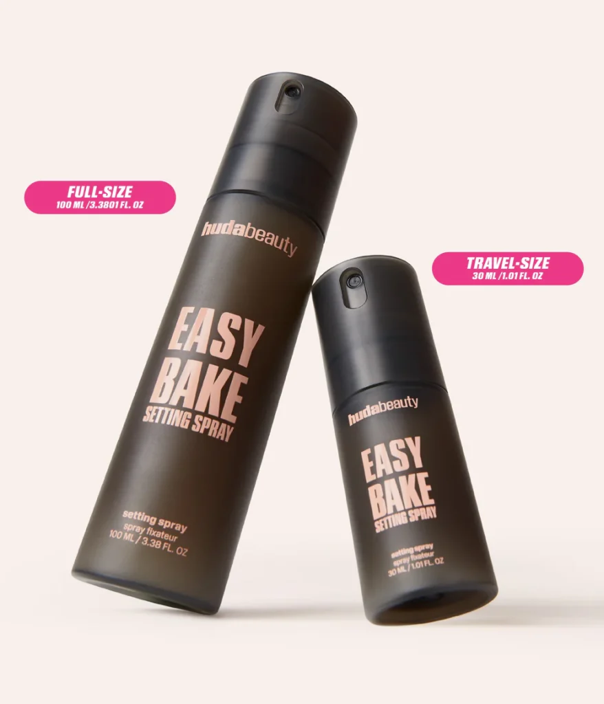 Huda Beauty EASY BAKE SETTING SPRAY WITH 16-HOUR WEAR – 30ml