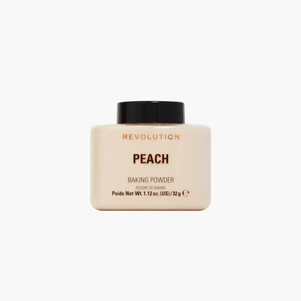 Revolution Loose Baking Powder – Peach – 32g