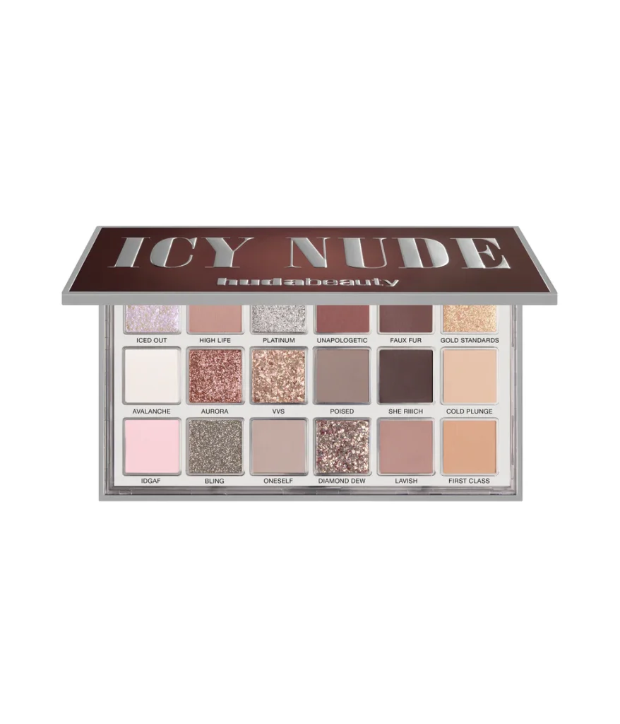 Huda beauty Icy Nude Eyeshadow Palette – 16.1g