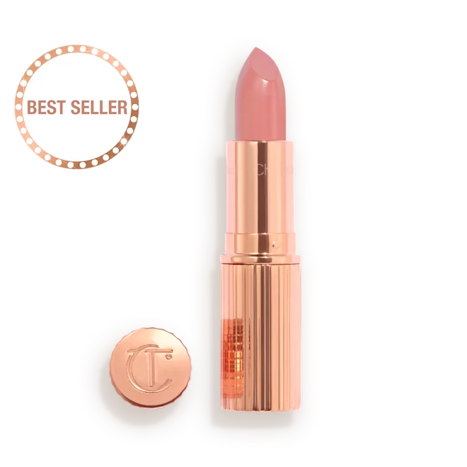 Charlotte Tilbury K.I.S.S.I.N.G Satin Shine Lipstick – Pillow Talk Fair – 3.5g