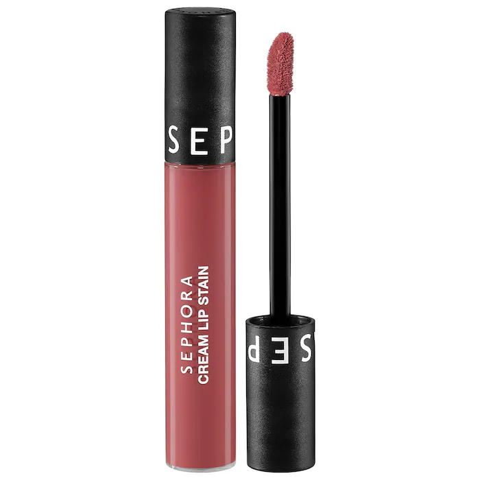 SEPHORA Cream Lip Stain Liquid Lipstick – 121 Blush Addict – 5ml