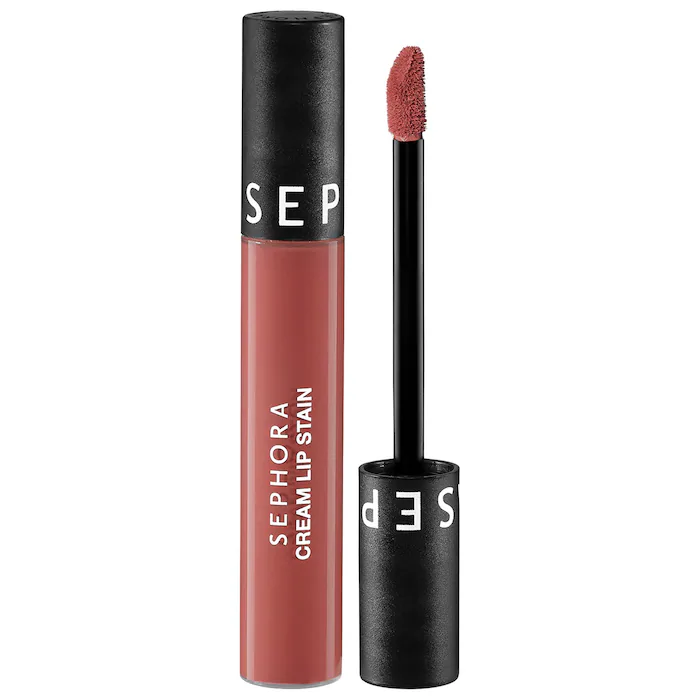 SEPHORA Cream Lip Stain Liquid Lipstick – 122 Casual Peach – 5ml