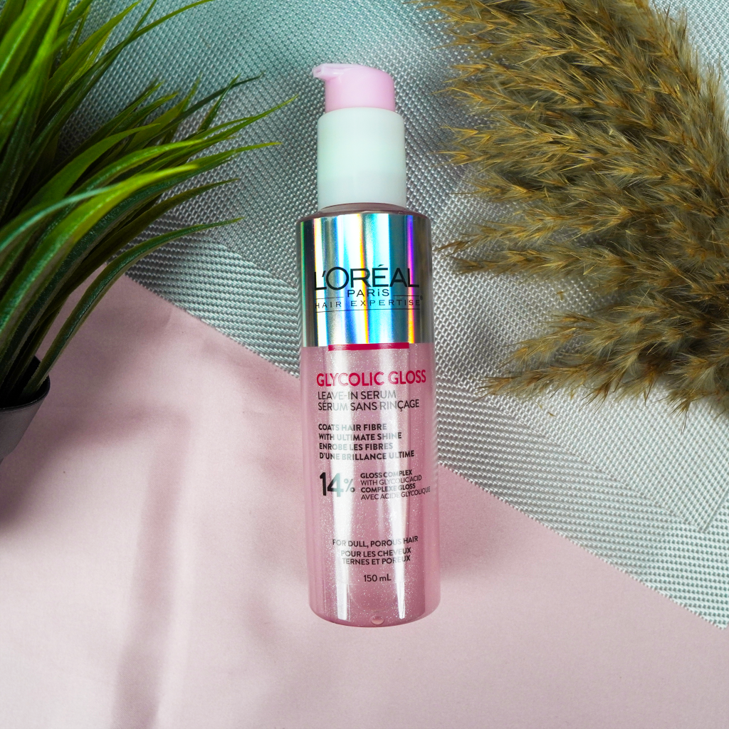 L’oreal Glycolic Gloss Leave-in Serum 14% – 150ml