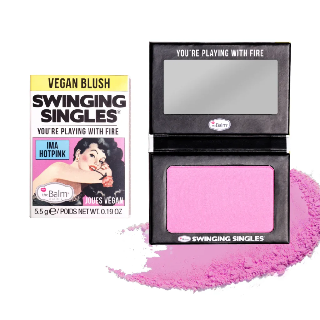 The Balm Swinging Singles Powder Blush – Ima Hotpink – 5.5g