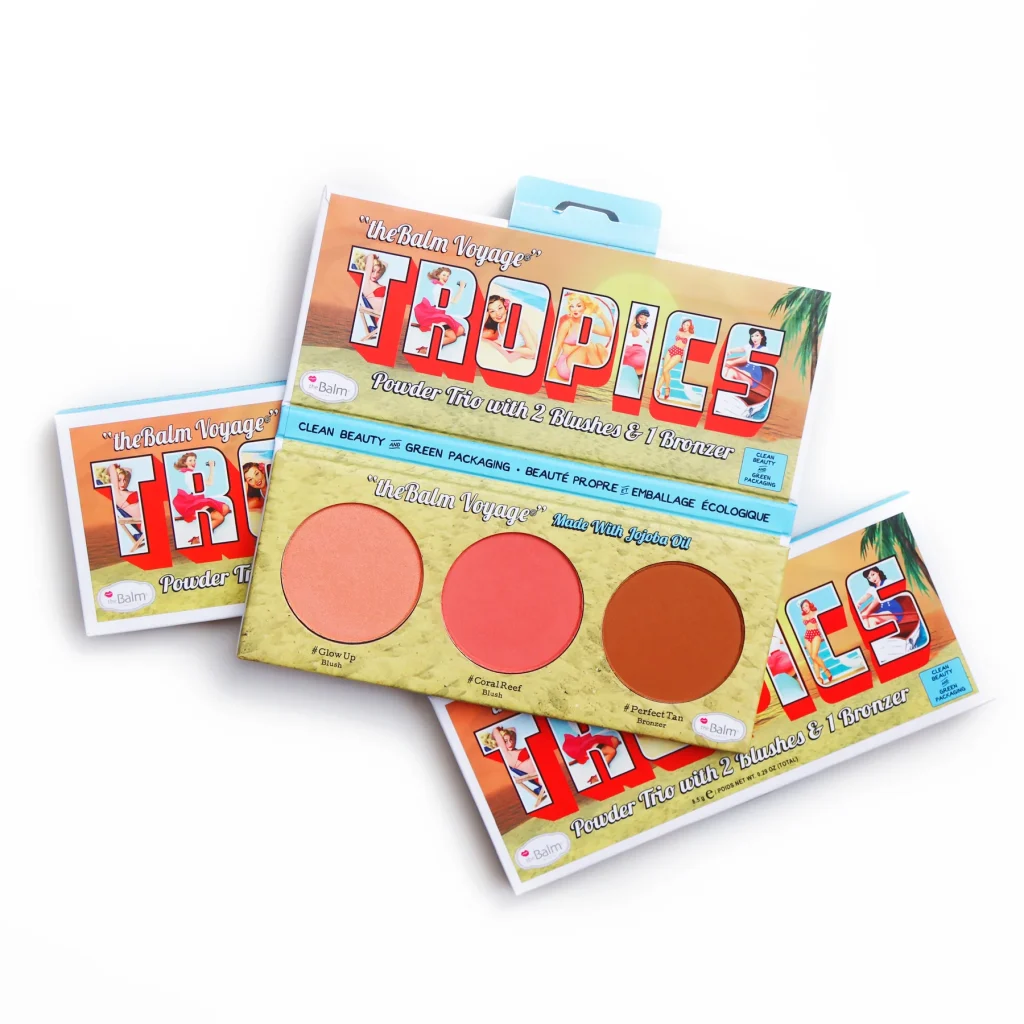 The Balm Tropics Powder Trio – Model Roz – 8.5g