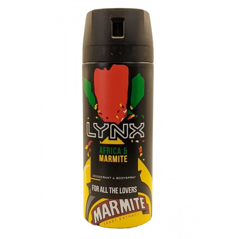 LYNX Africa & Marmite Body Spray - 150ml - Image 4