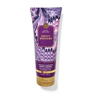 Bath & Body Works Ultimate Hydration Body Cream With Shea Butter Hyaluronic Acid - Sweet Whiskey - 226g