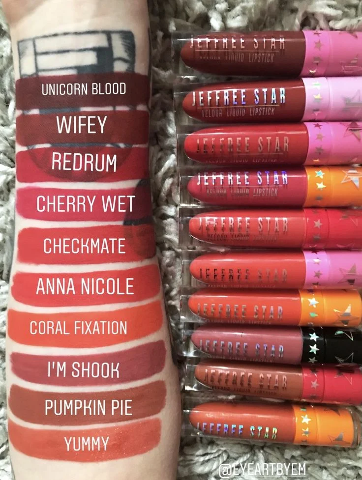 Jeffree Star Cosmetics MAGIC STAR VELOUR LIQUID LIPSTICKS - 1.93ml, Hot Rod Lynn - Image 4