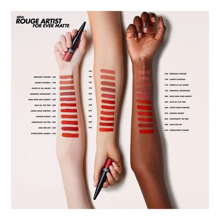 Make Up For Ever Magnetic Matte Lip Set - 192 Toffee At All Hours - 4.5ml - Image 4