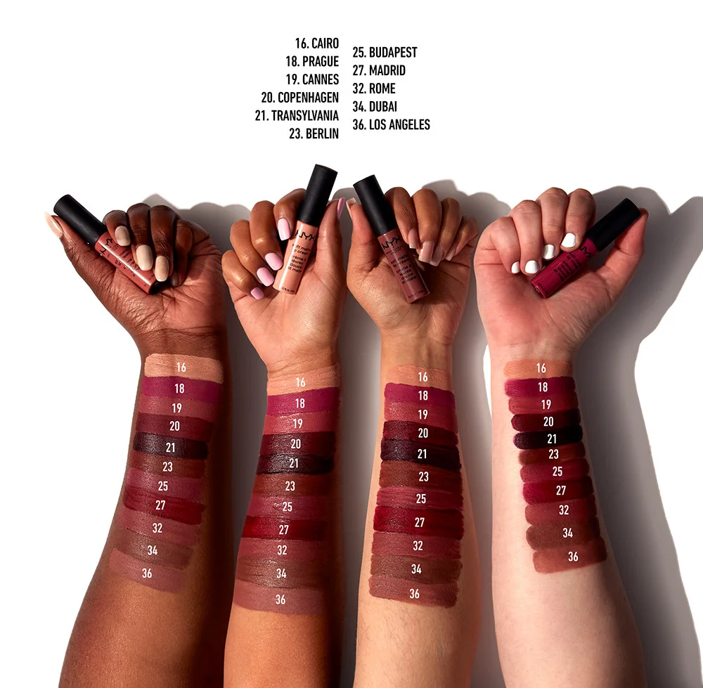 NYX SOFT MATTE LIP CREAM - 27 Madrid - 8ml - Image 2