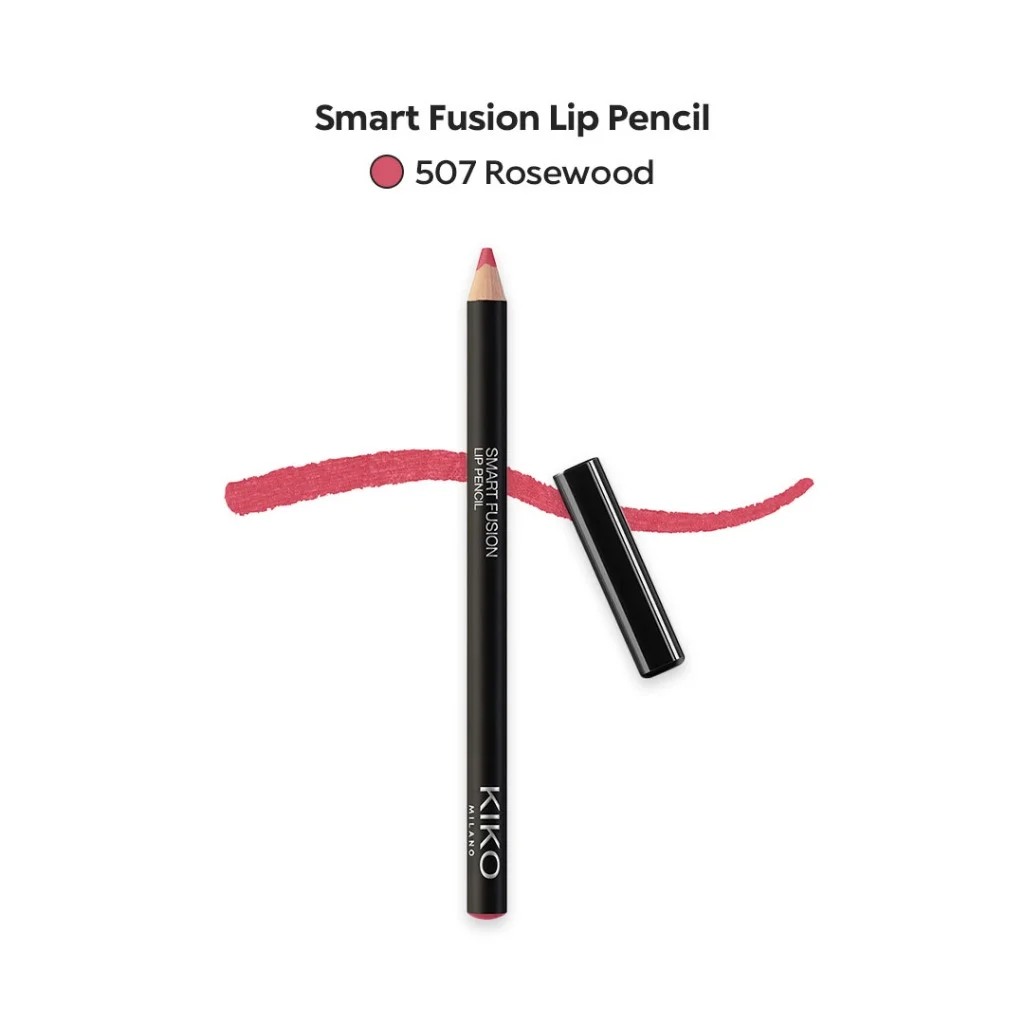 KIKO Smart Fusion Lip Pencil - 03 Soft Rose - Full Size - Image 3