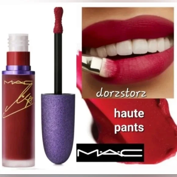 MAC Powder Kiss Liquid Lipcolour - Haute Pants - 5ml - Image 2