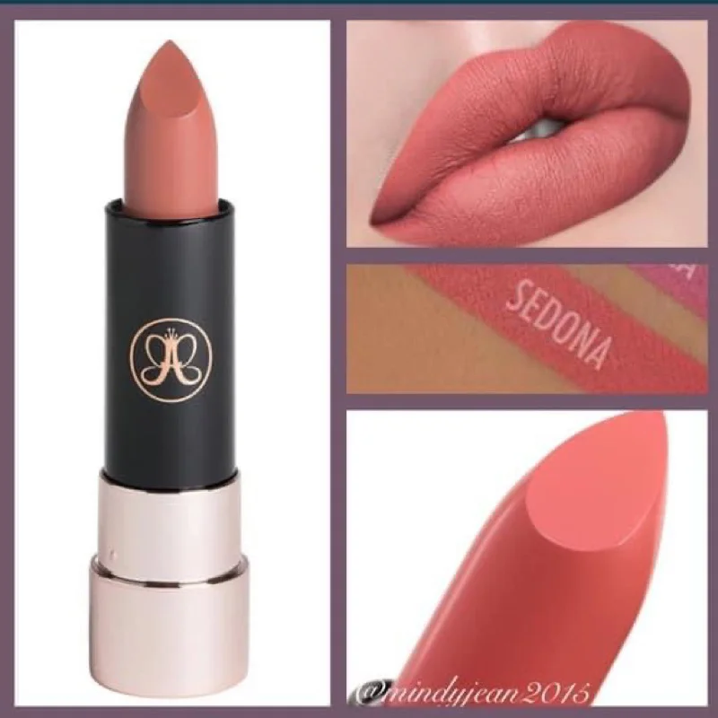 Anastasia Matte & Satin Lipstick - 3g, Sedona - Image 4