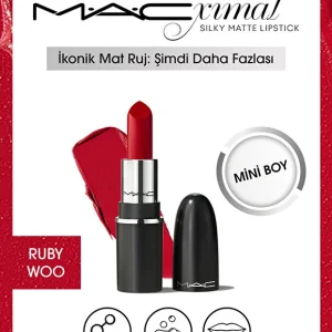 MAC Matte Lipstick - Ruby Woo - Mini