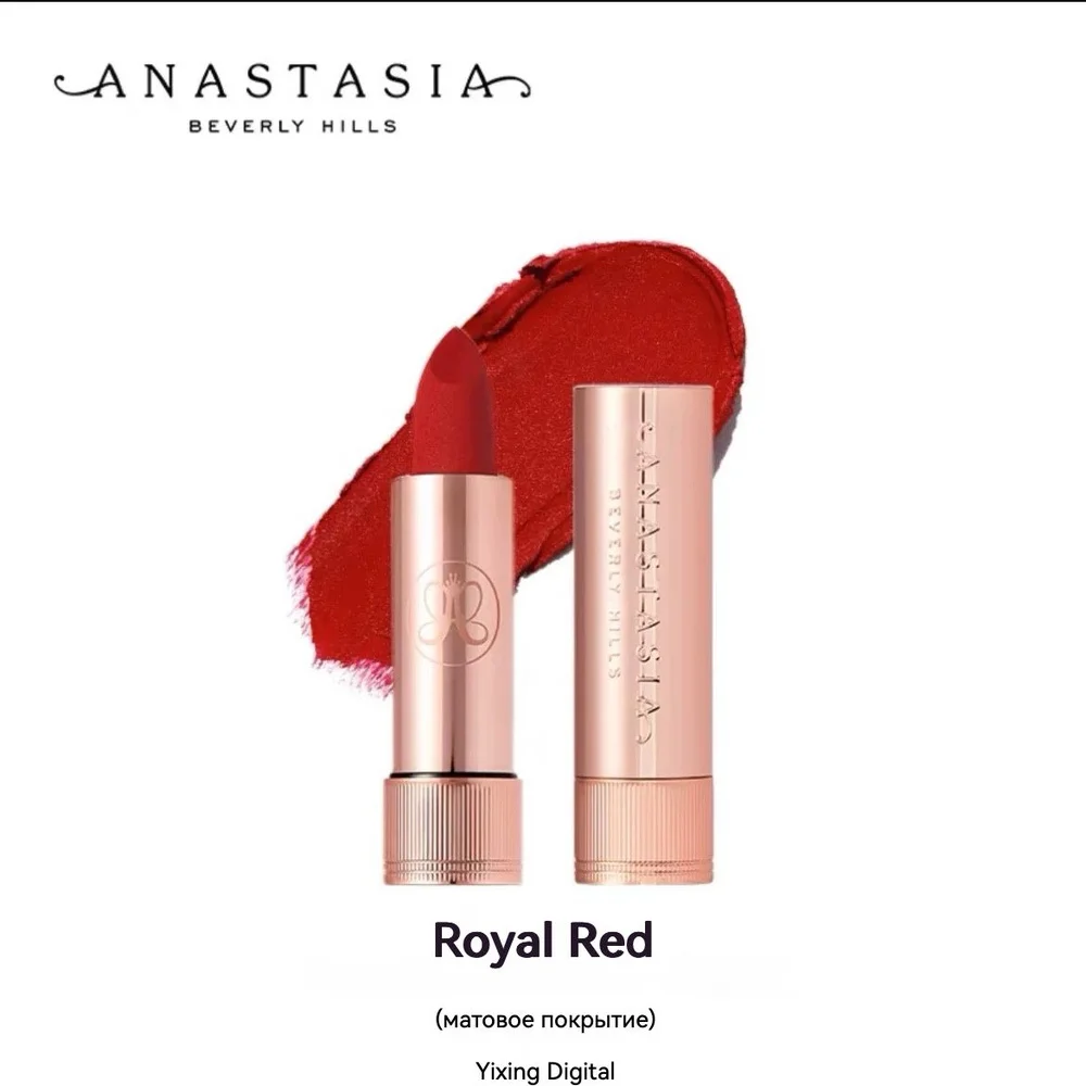 Anastasia Matte & Satin Lipstick - 3g, Royal Red - Image 2