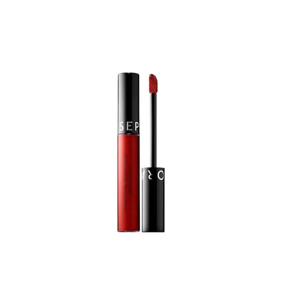 SEPHORA Cream Lip Stain Liquid Lipstick - 97 Red Desert - 5ml - Image 2