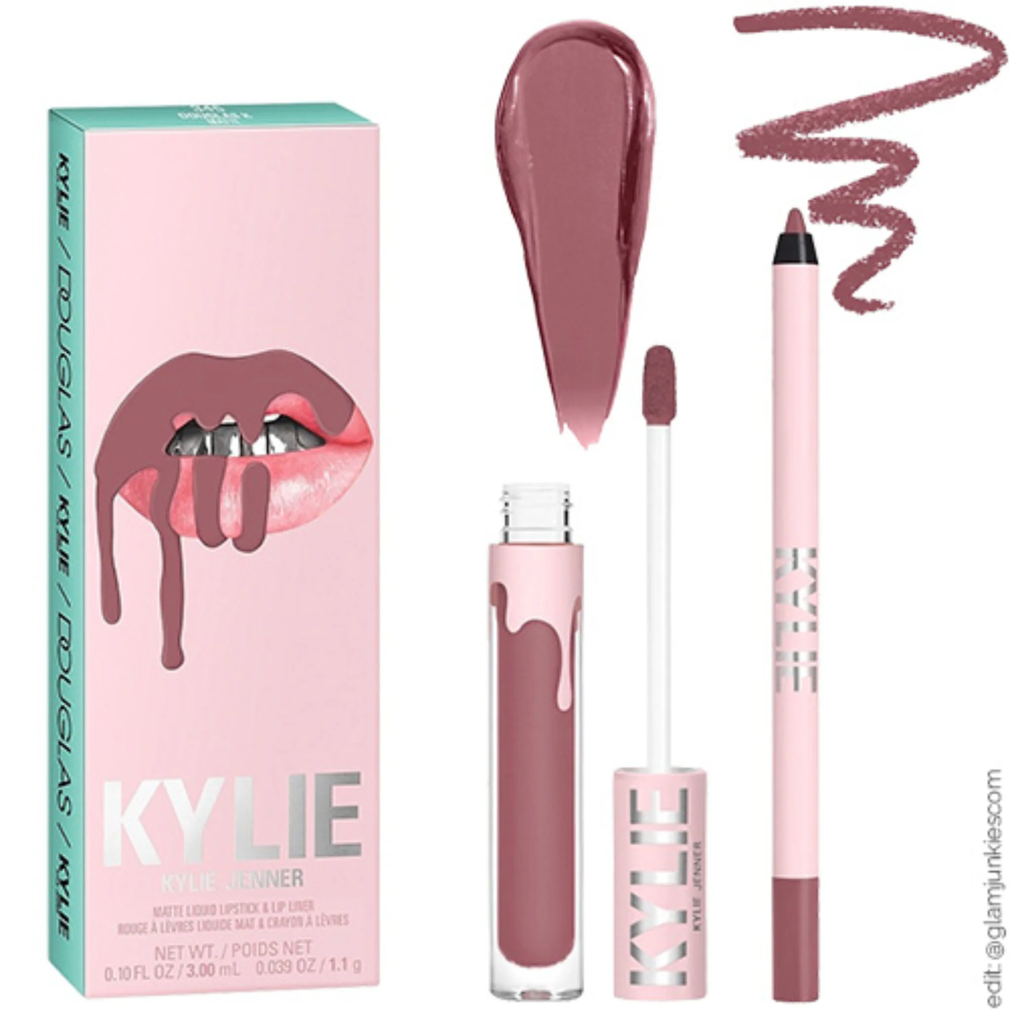 KYLIE Matte Liquid Lipstick - Dolce K - Image 4