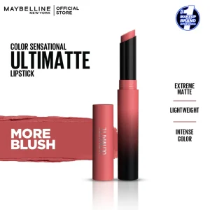 Maybelline Color Sensational Ultimatte Slim Lipstick Makeup - More Blaze - 1.7g