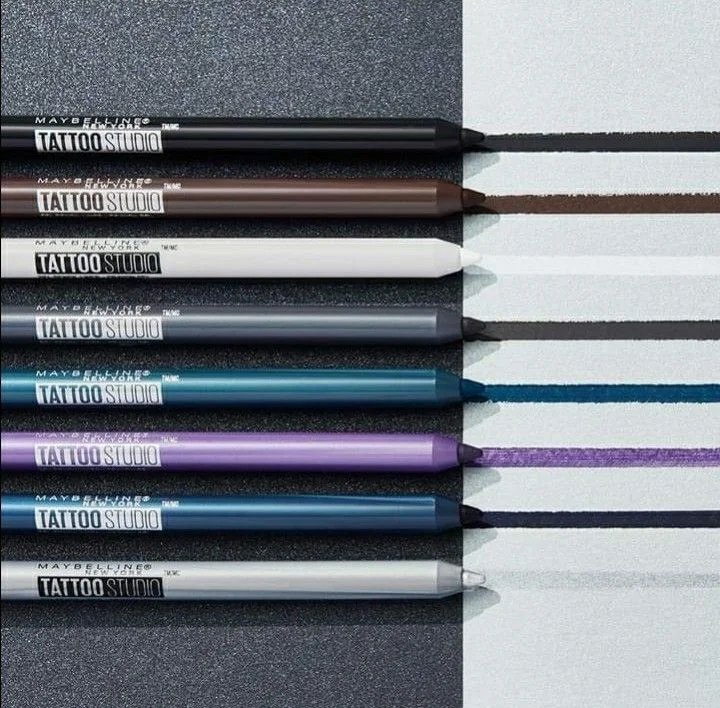 Maybelline Tattoo Studio Sharpen Able Gel Pencil Long Wear Eyeliner Makeup - Orange Flash - Regular - Image 4