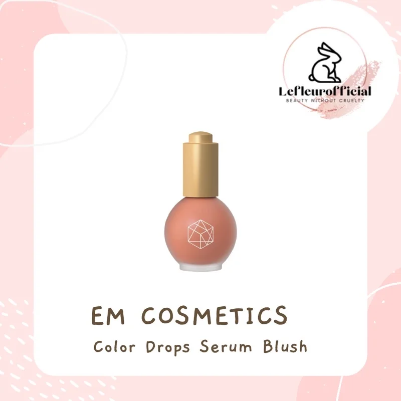 EM Cosmetics Color Drops Serum Blush - Peachy Peach - 10ml