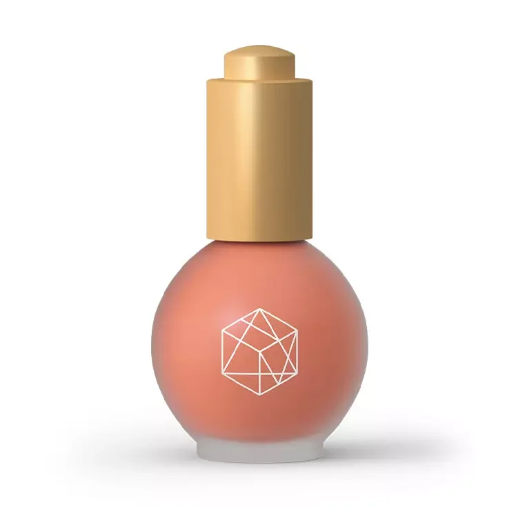 EM Cosmetics Color Drops Serum Blush - Peachy Peach - 10ml - Image 5