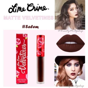 Lime Crime Velvetines  Matte Liquid Lipstick - Salem - 2.6ml