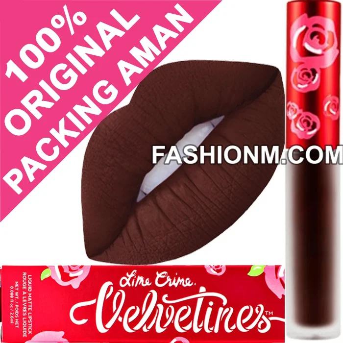 Lime Crime Velvetines Matte Liquid Lipstick - Salem - 2.6ml - Image 5