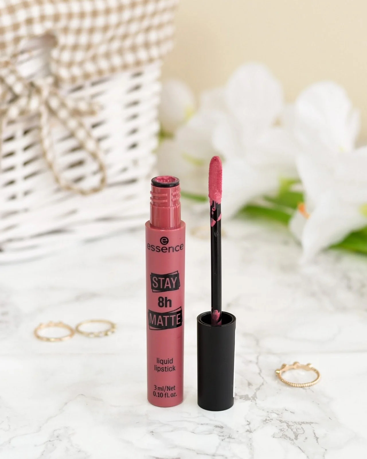 Essence Stay 8h Matte Liquid Lipstick - 05 Date proof - 3ml - Image 4