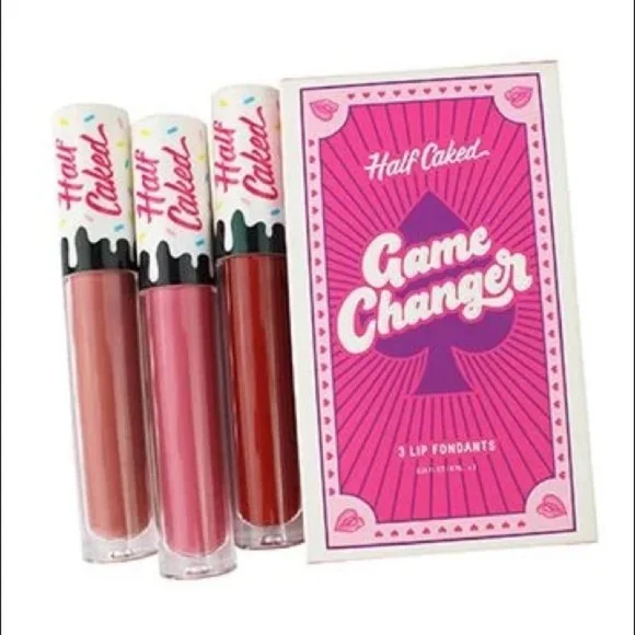 Half Caked Game Changer Lip Fondant Trio - Low Key - Full Size