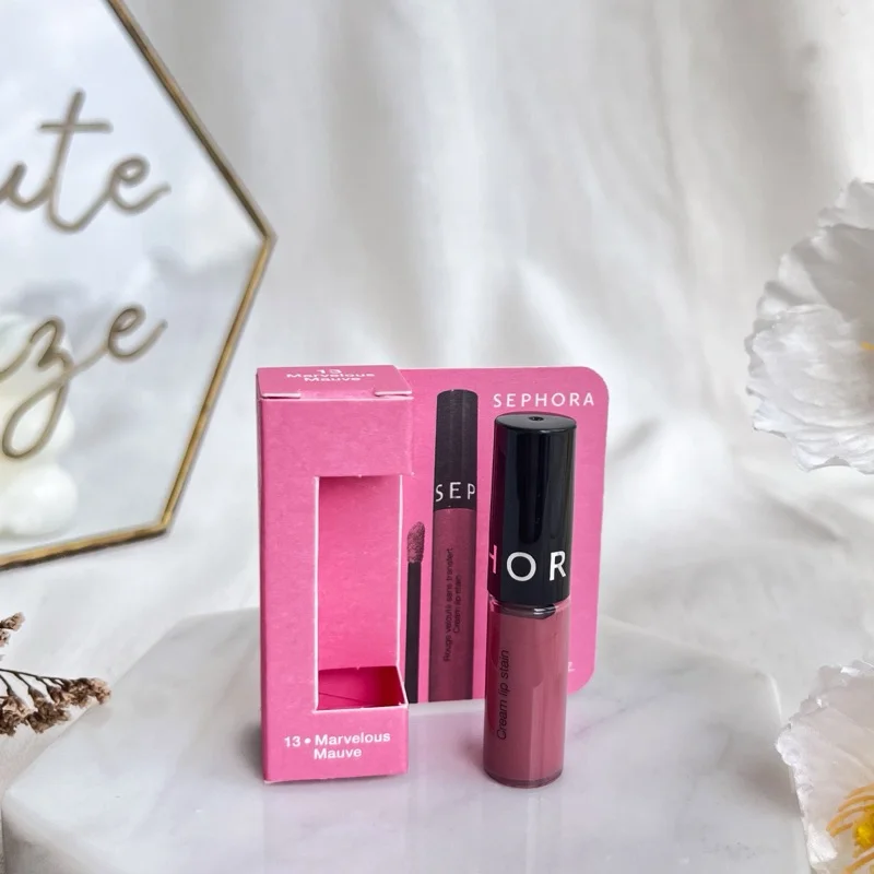 SEPHORA Cream Lip Stain - 1.3ml, 40 Pink Tea - Image 2